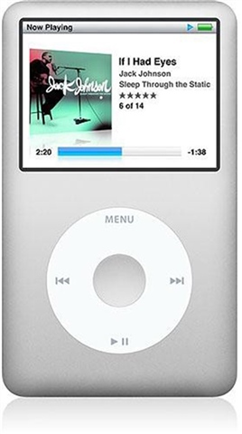 iPod classic 160GB シルバー アップル、160GB HDD搭載の新「iPod